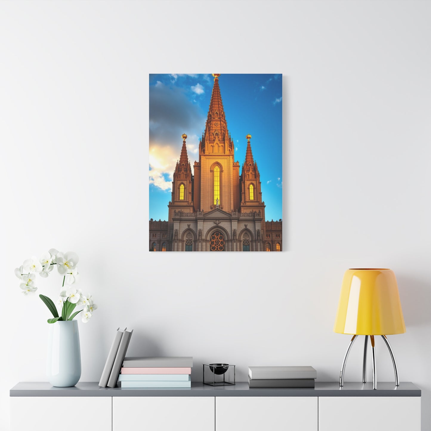 The LDS Temple Art Supreme Gallery Wall Art & Canvas Print