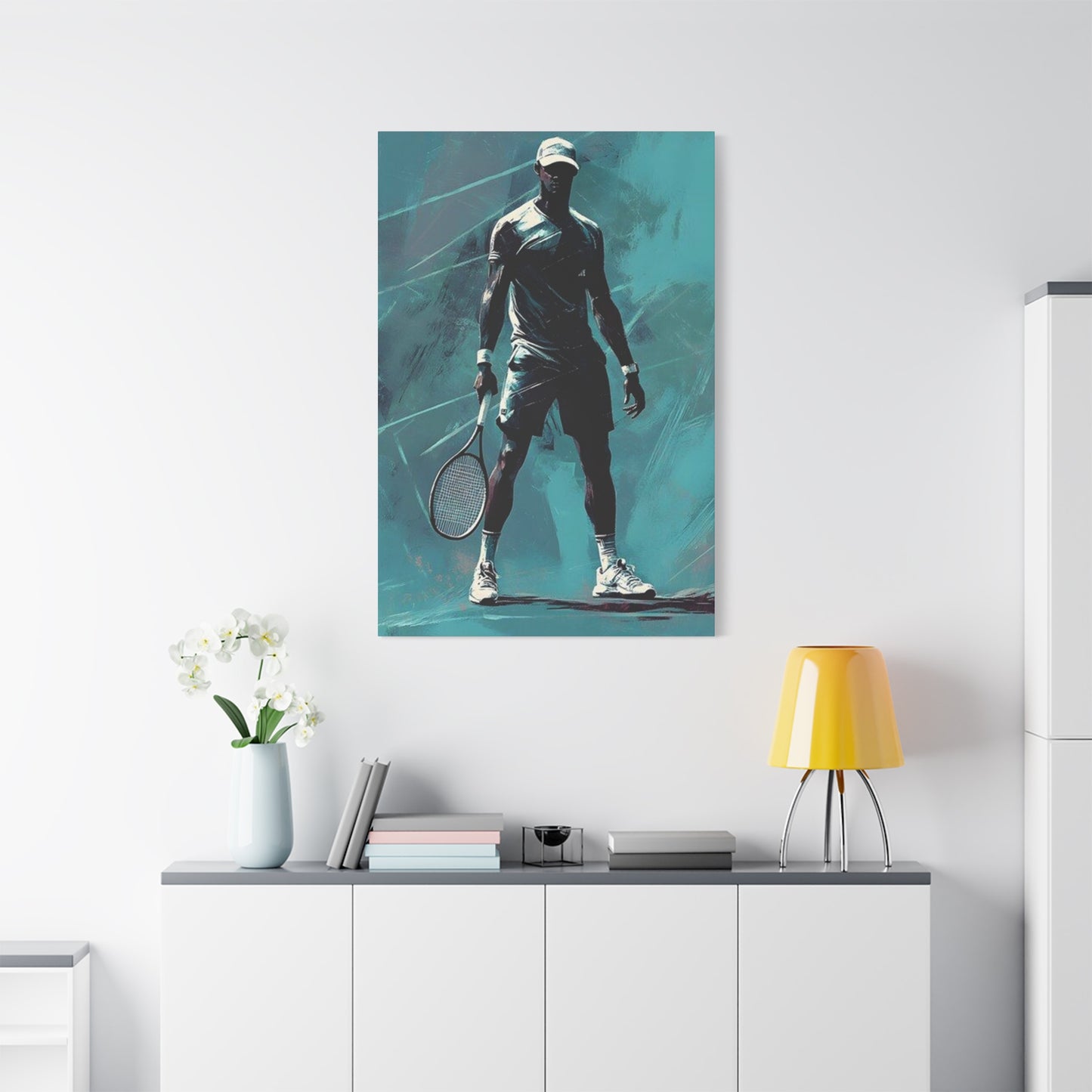Tennis Player Poster Wall Art & Canvas Prints