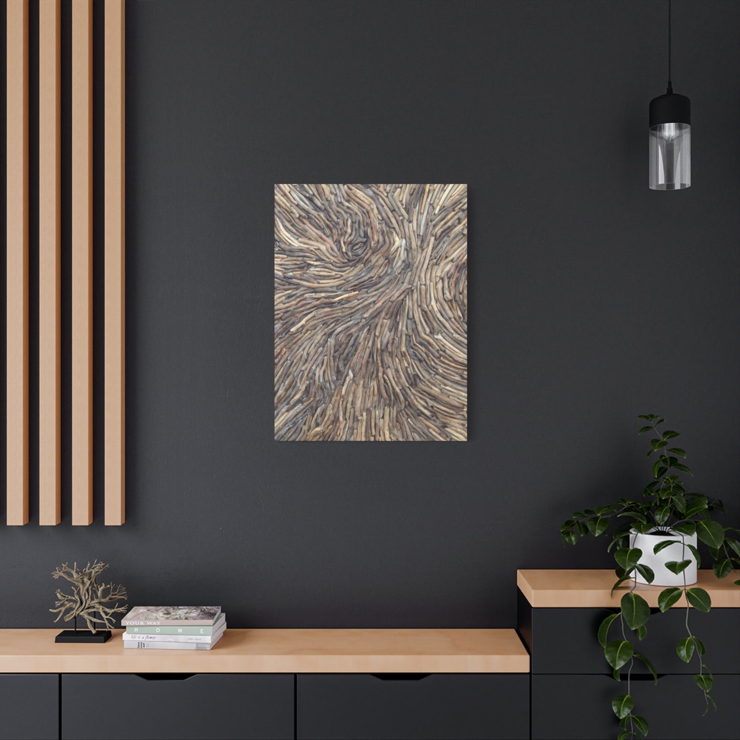 Driftwood Pattern Wall Art & Canvas Prints