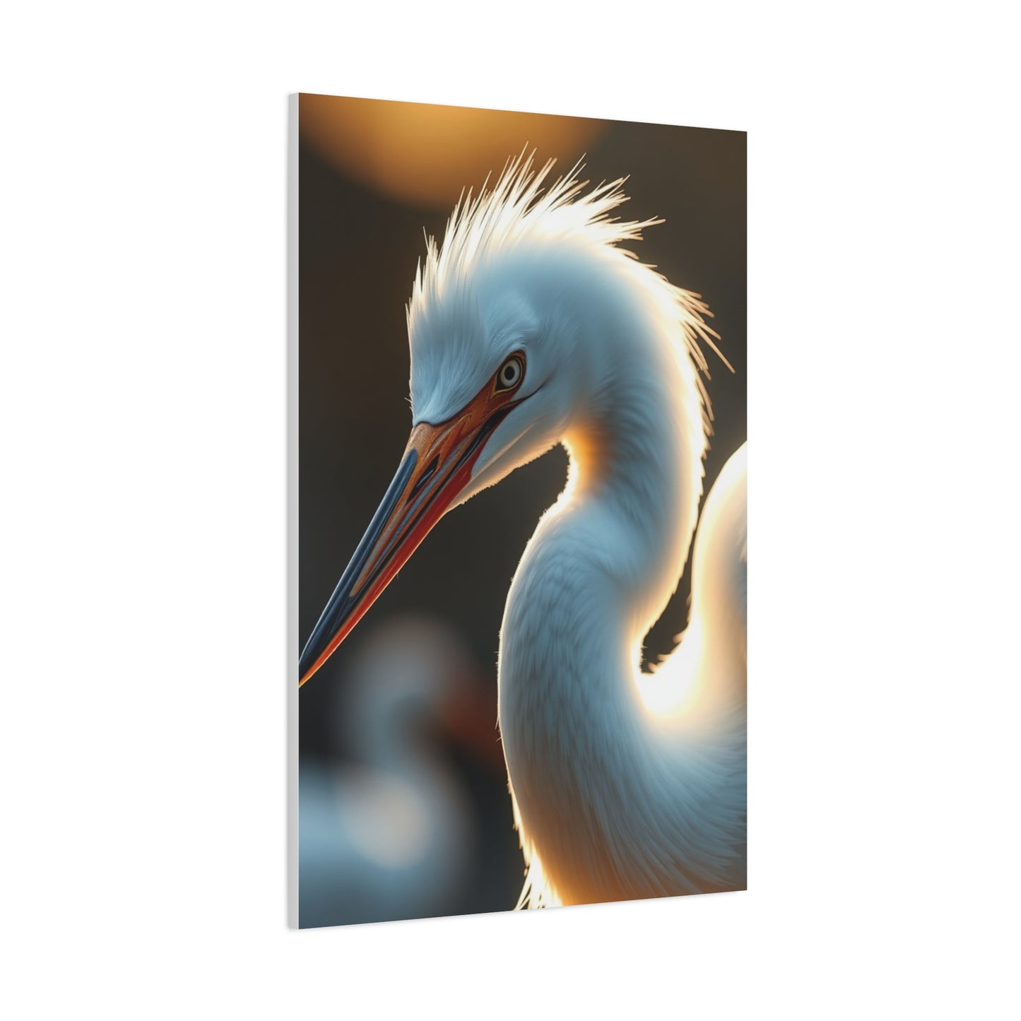 Egret Art Refined Canvas Wall Art & Canvas Print