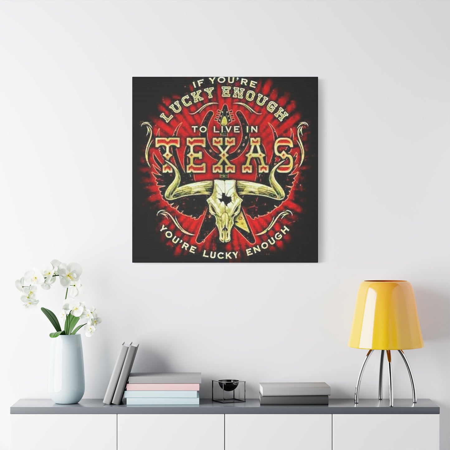 Texas Drawing Poster Wall Art & Canvas Prints