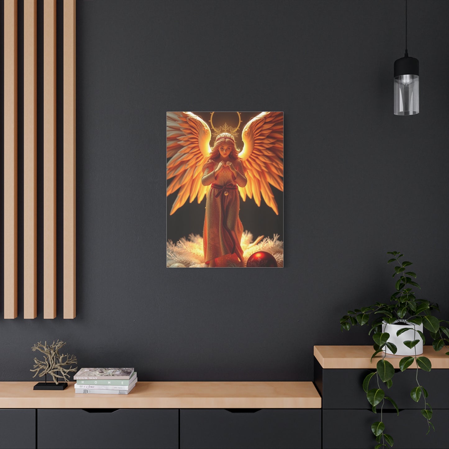 Elite Christmas Angel Art Vision Wall Art & Canvas Print
