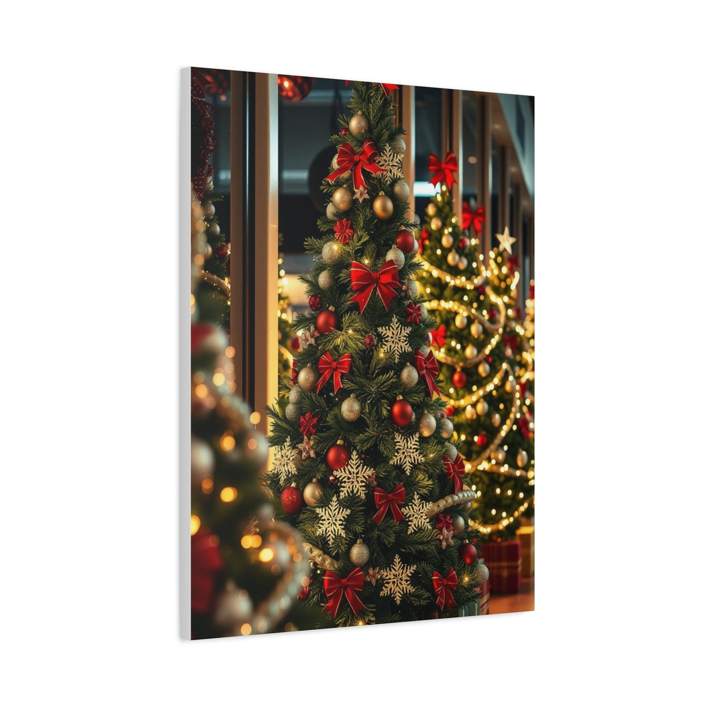 Elite Christmas Trees & Wreath Art Vision Wall Art & Canvas Print