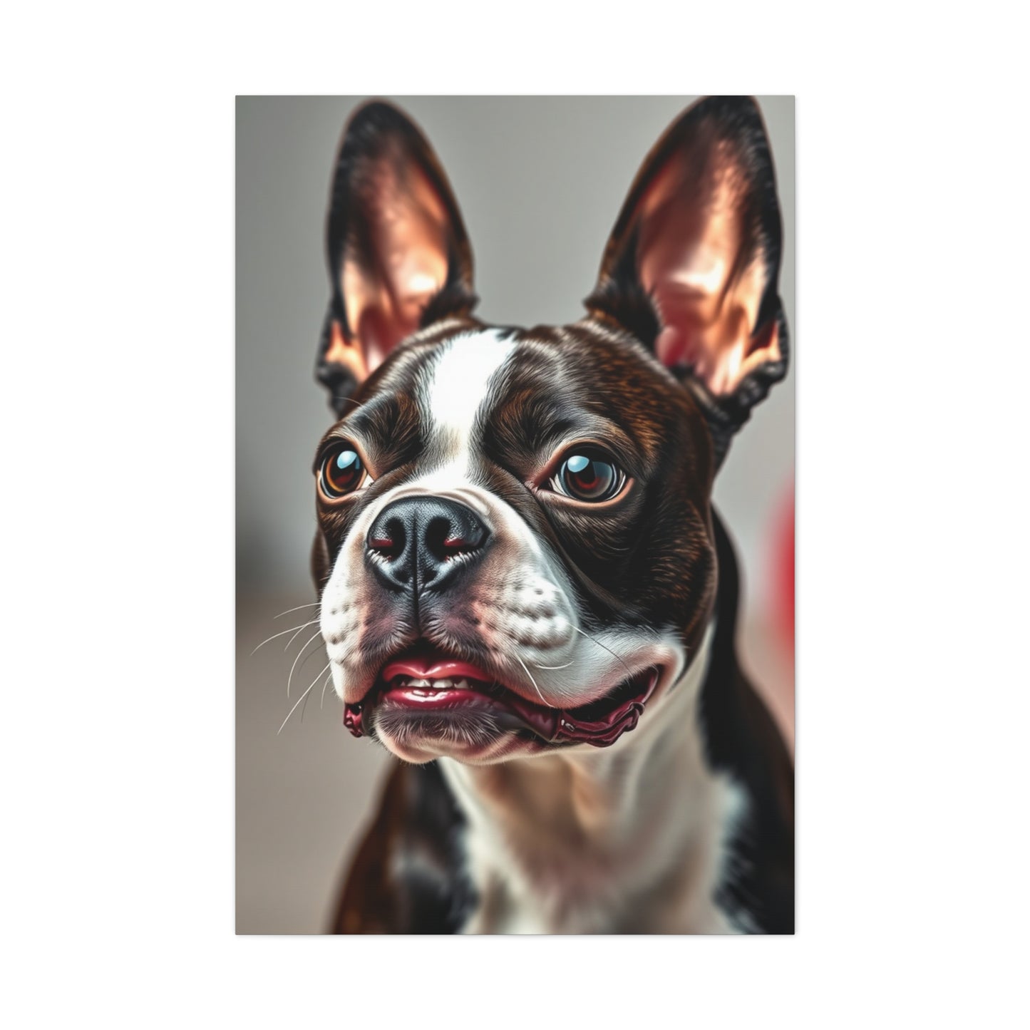 Vision Boston Terrier Art Art Wall Art & Canvas Print