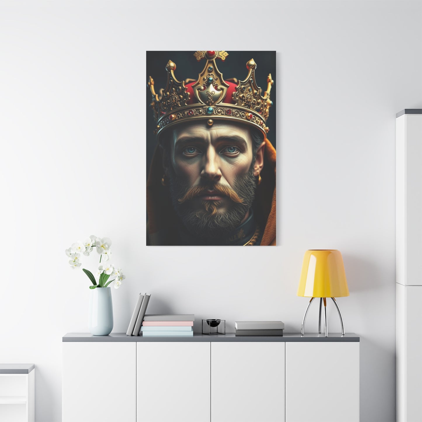 Crown Art Luxury Canvas Wall Art & Canvas Print