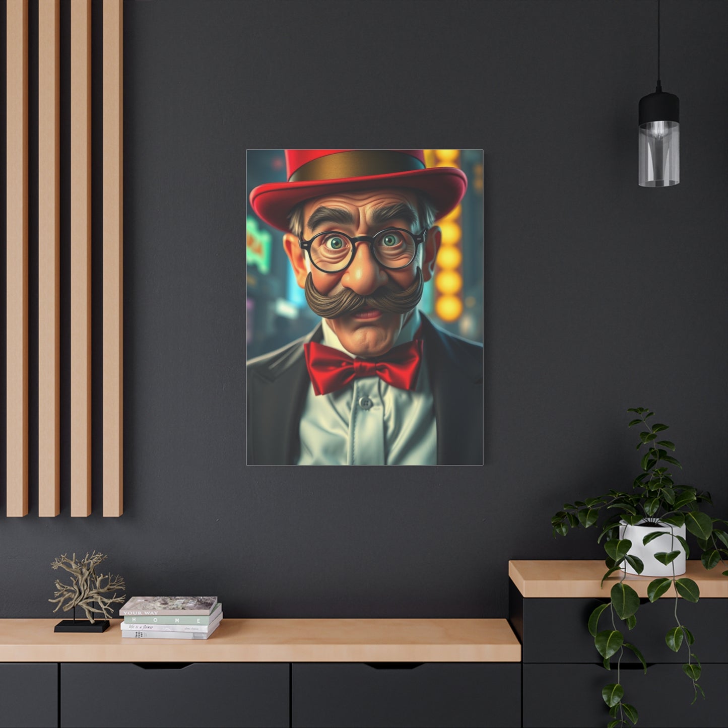 Collection Rich Uncle Pennybags Art Art Wall Art & Canvas Print