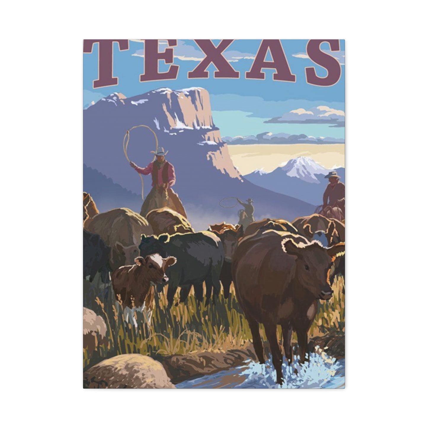 Cowboys Of Texas Poster Wall Art & Canvas Prints