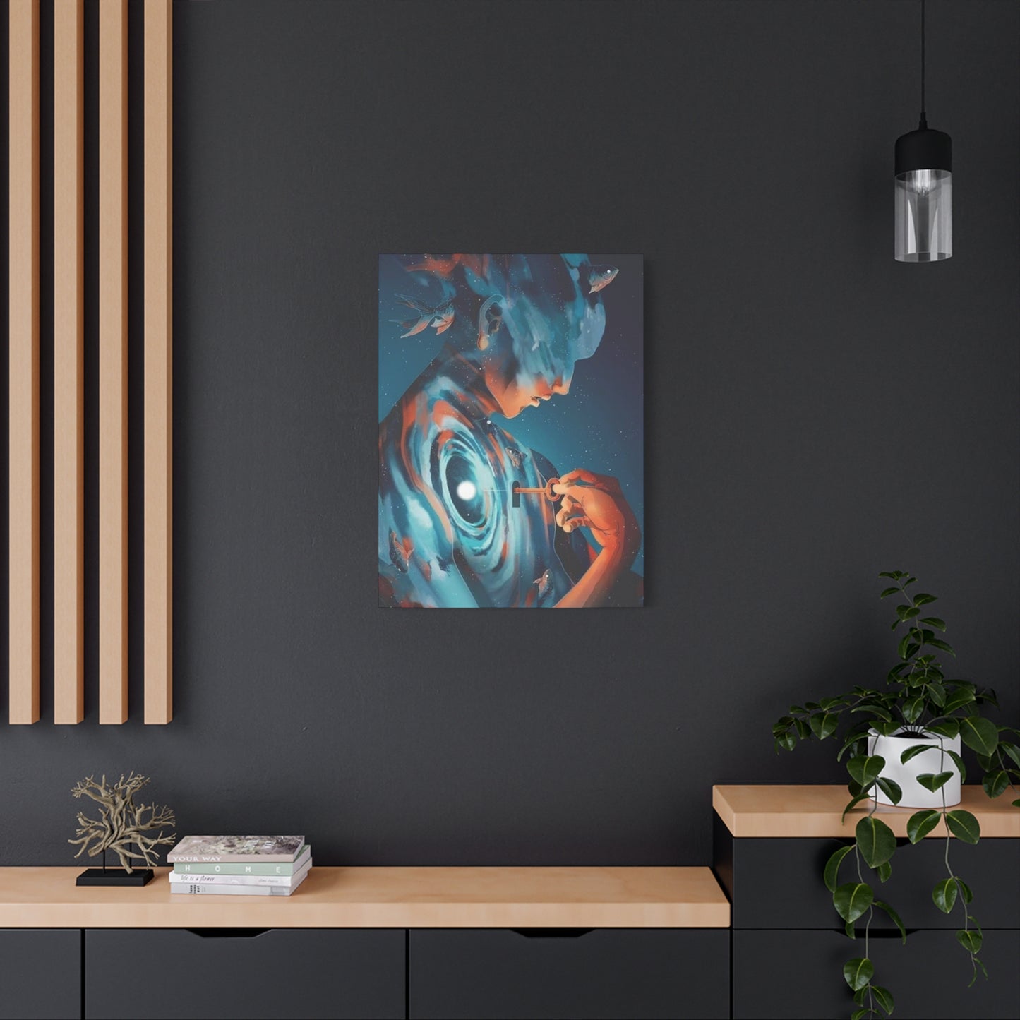 Female Key & Hole Spiritual Wall Art & Canvas Prints