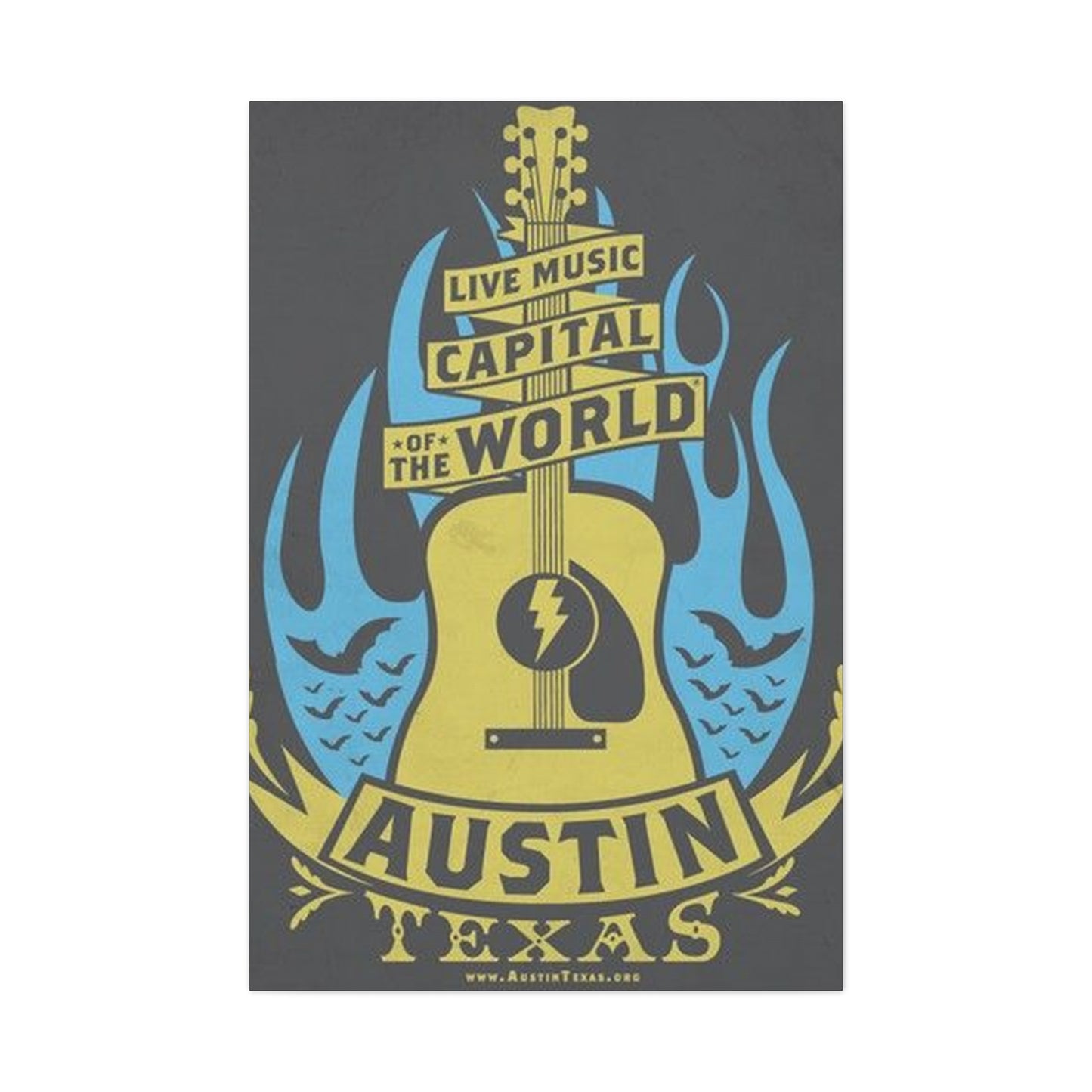 Music Capital Of The World Wall Art & Canvas Prints