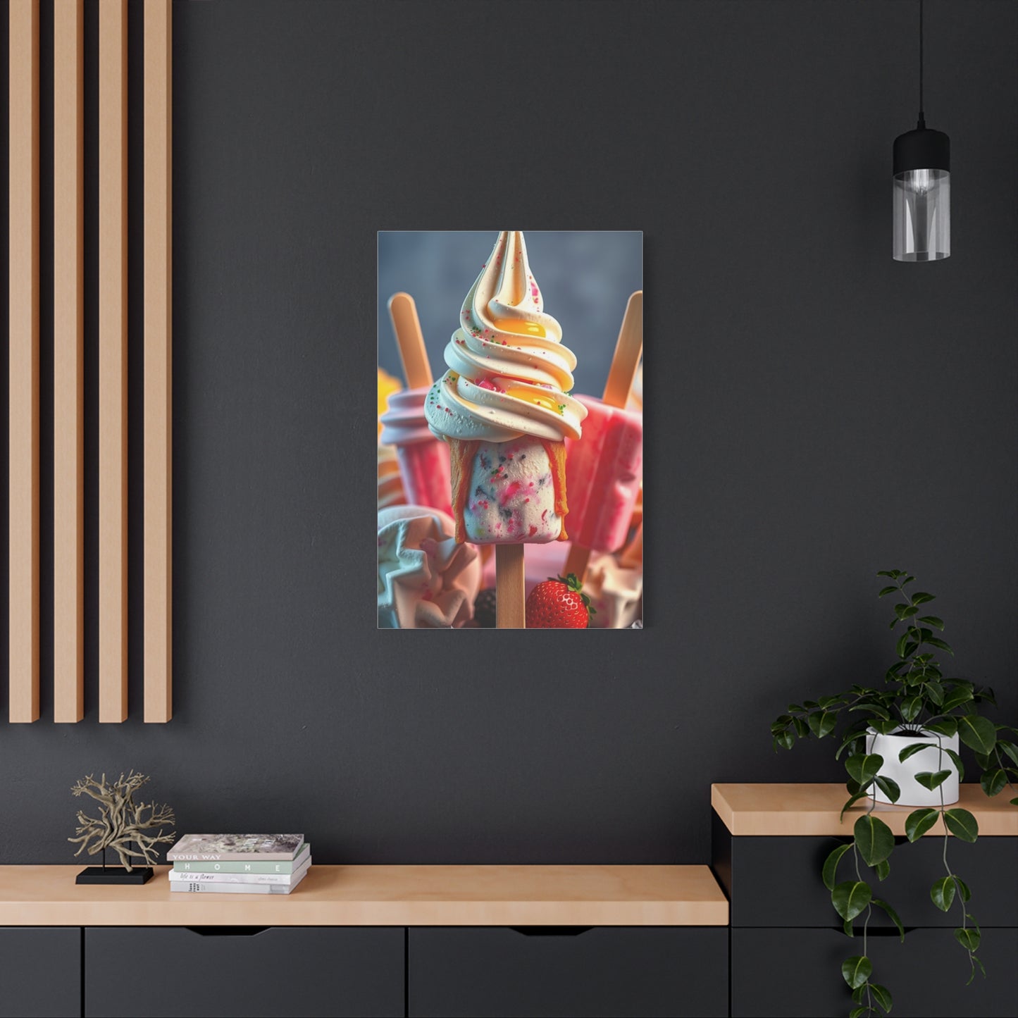 Ice Cream & Popsicle Art Supreme Gallery Wall Art & Canvas Print