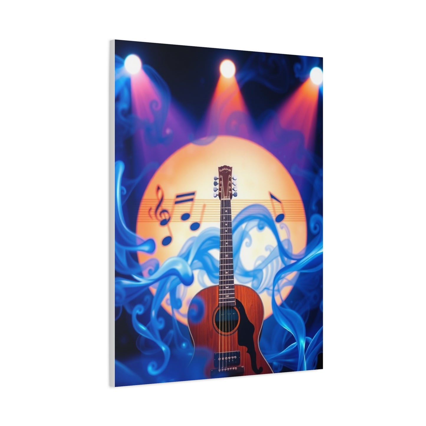 Blue Music Art Supreme Gallery Wall Art & Canvas Print