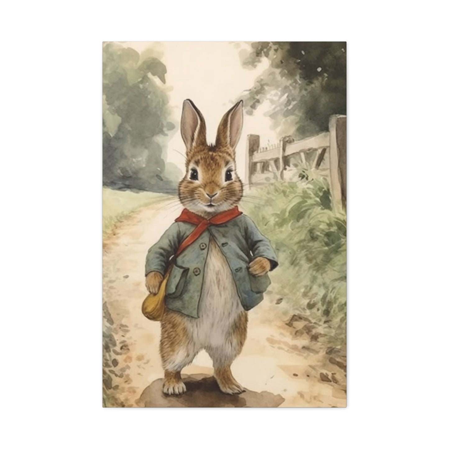 The Brown Rabbit Poster Wall Art & Canvas Prints