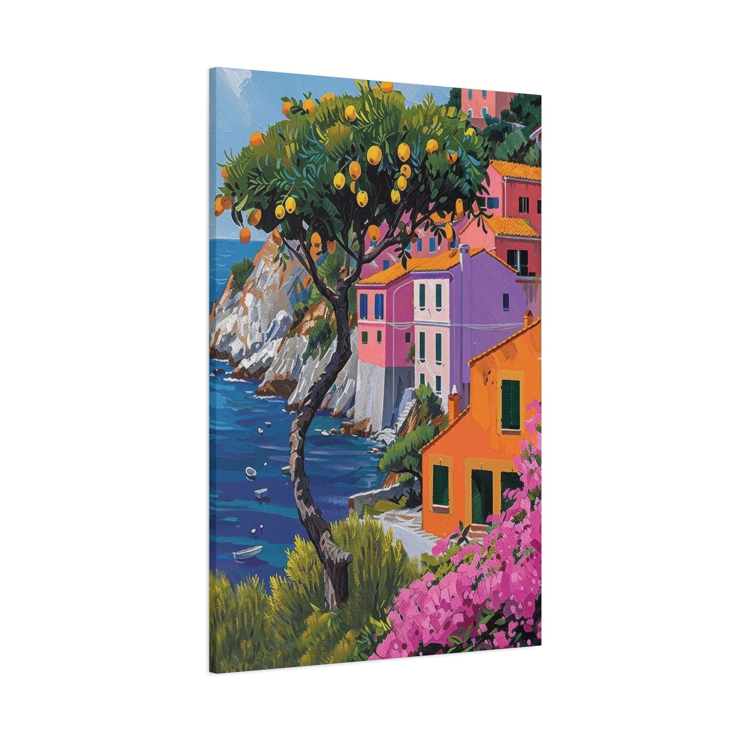 Amalfi Coast Lemon Tree Italy Wall Art & Canvas Prints