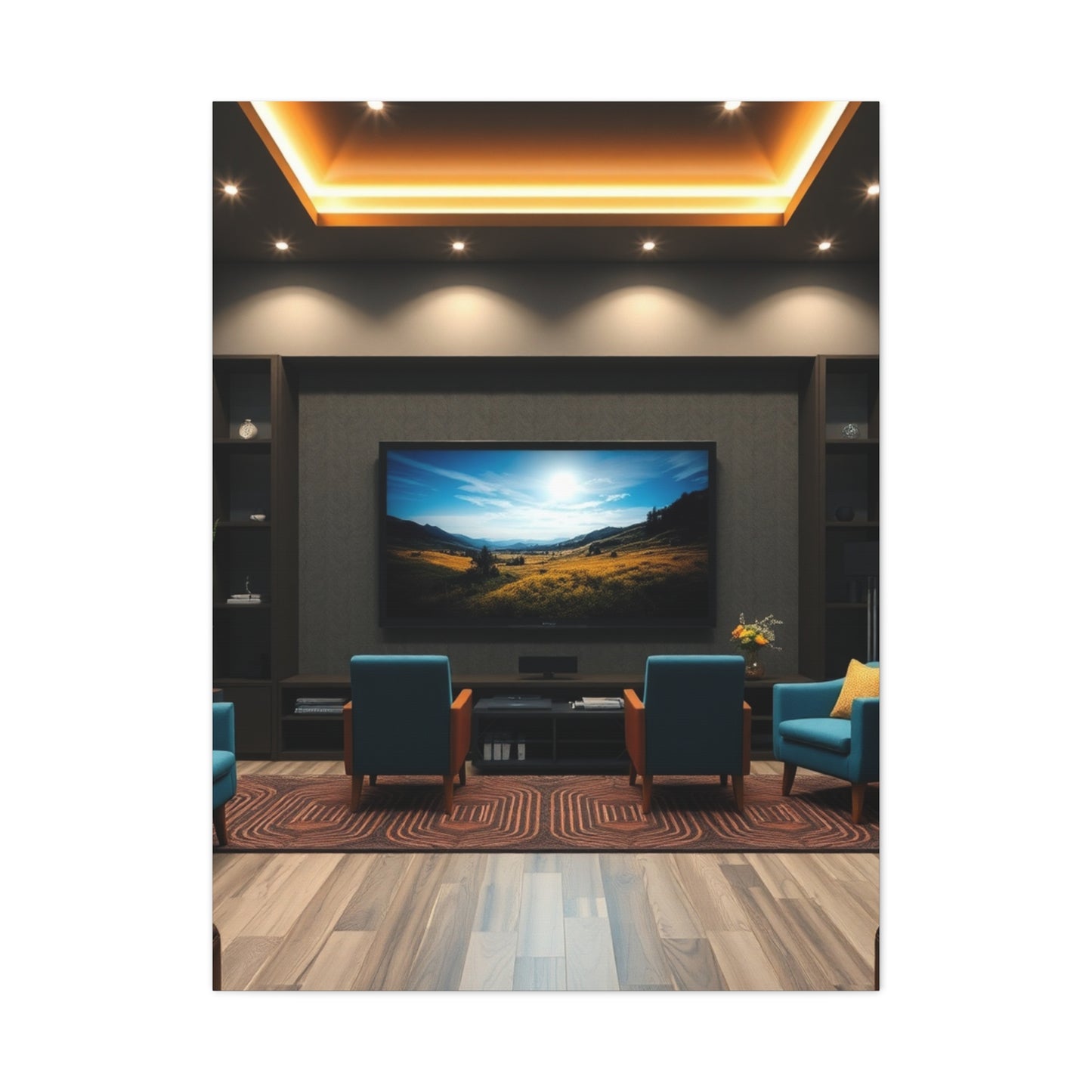 Collection Home Theatre Decor Art Art Wall Art & Canvas Print