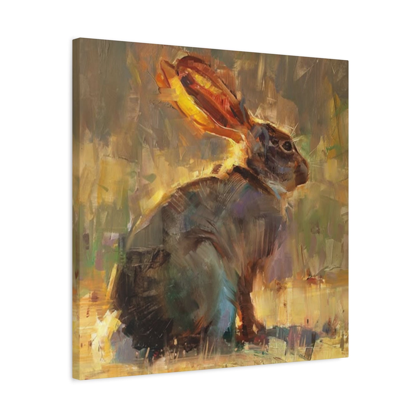 The Brown Bunny Painting Wall Art & Canvas Prints