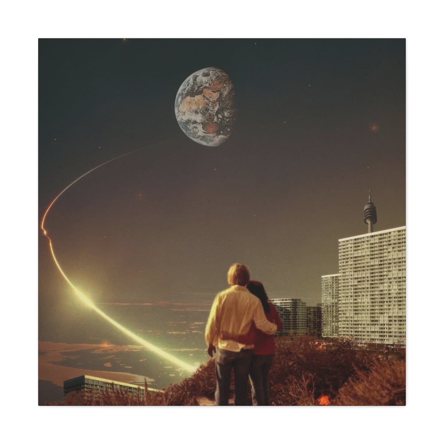 Frank Moth We Used To Live There Too Wall Art & Canvas Prints