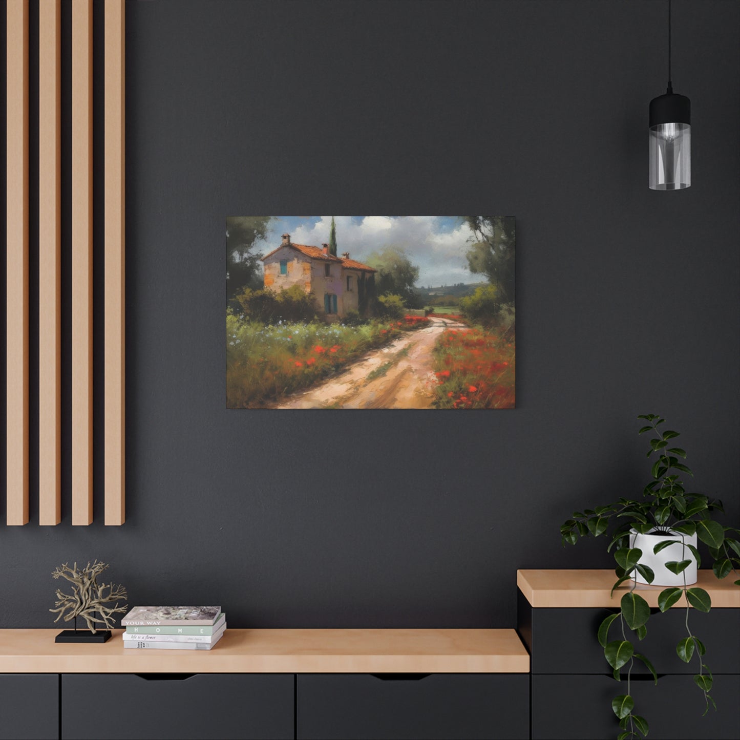 Countryside Path French Wall Art & Canvas Prints