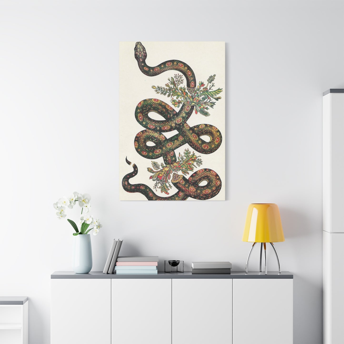 Green Snake's Poster Wall Art & Canvas Prints