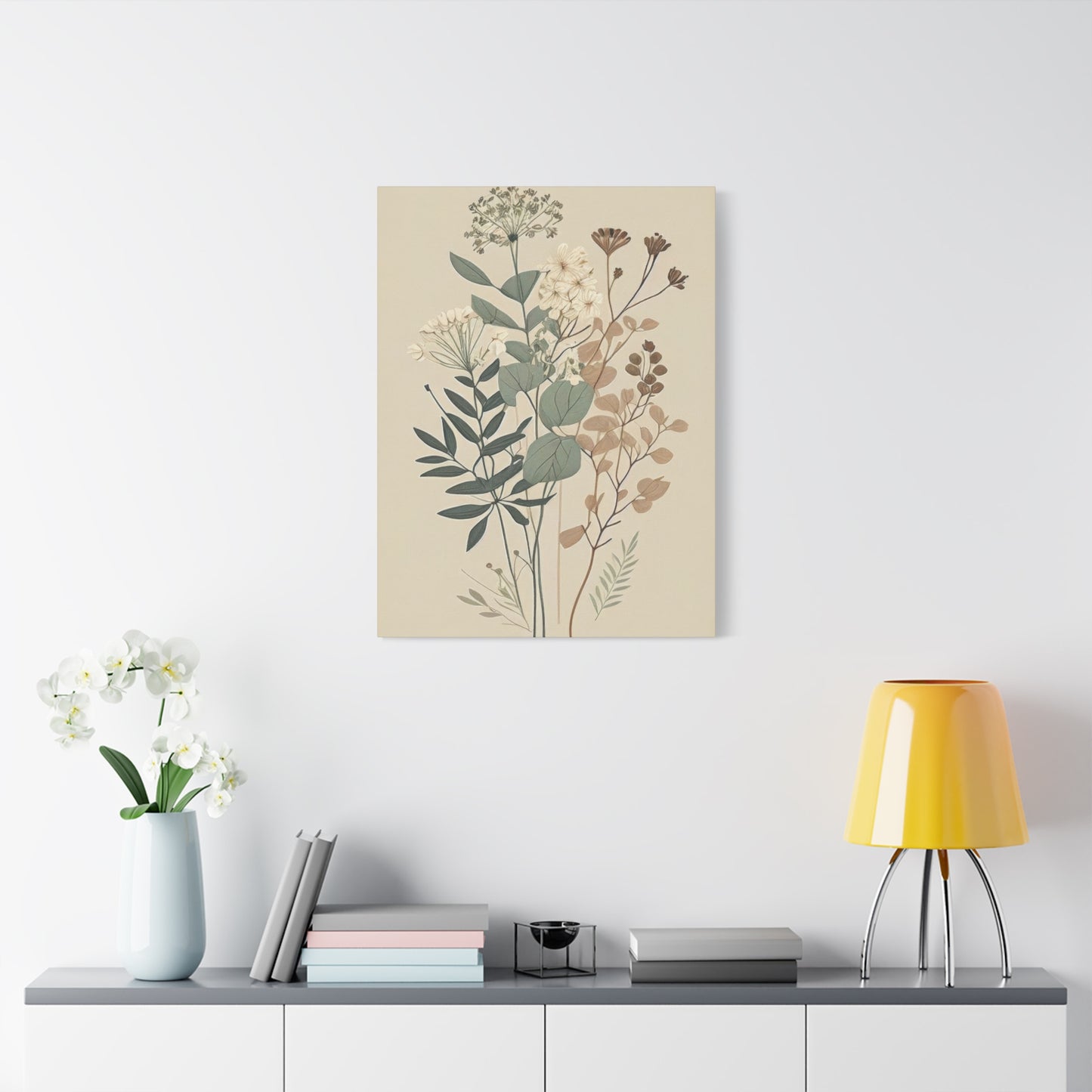 Plant Soft Paint Wall Art & Canvas Prints