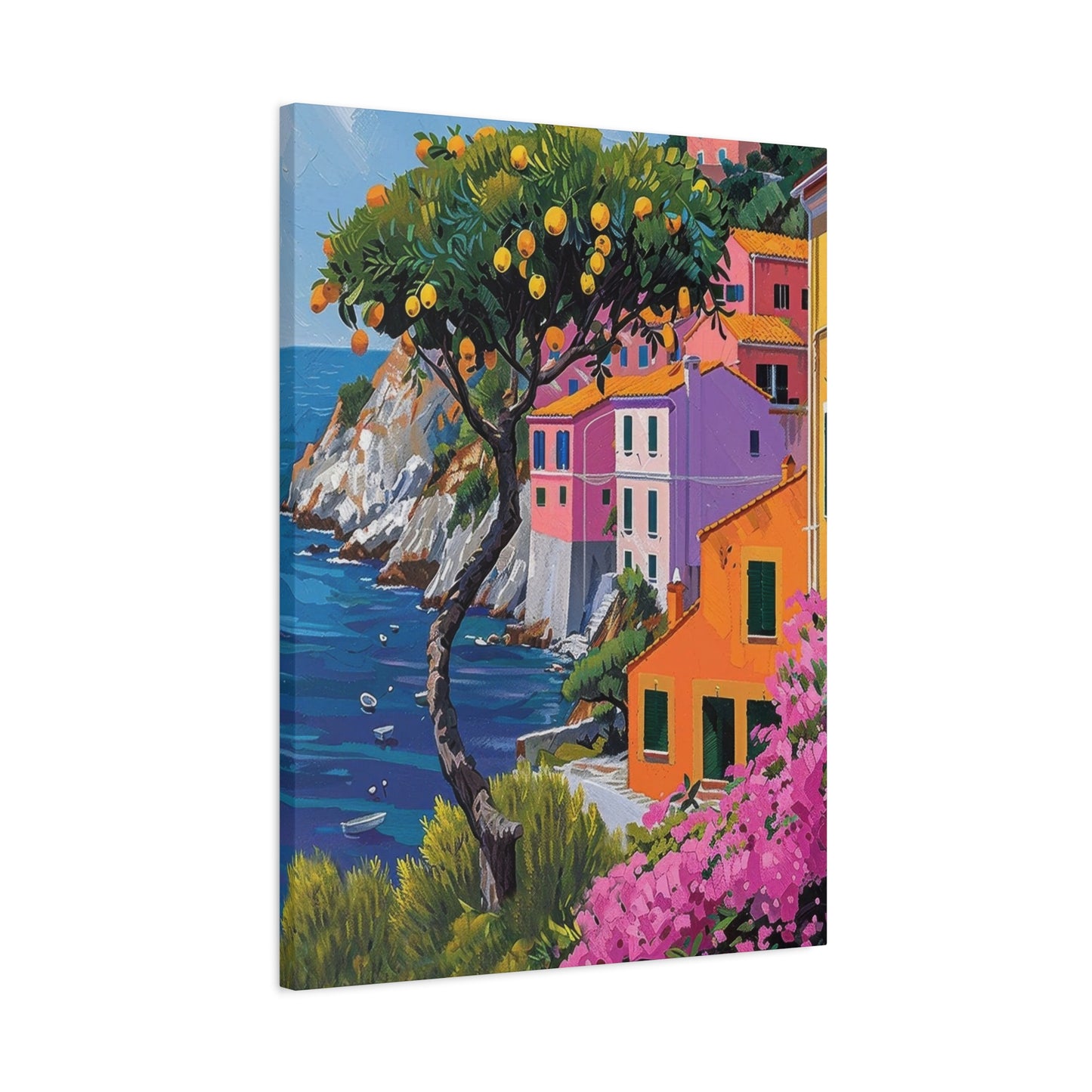 Amalfi Coast Lemon Tree Italy Wall Art & Canvas Prints