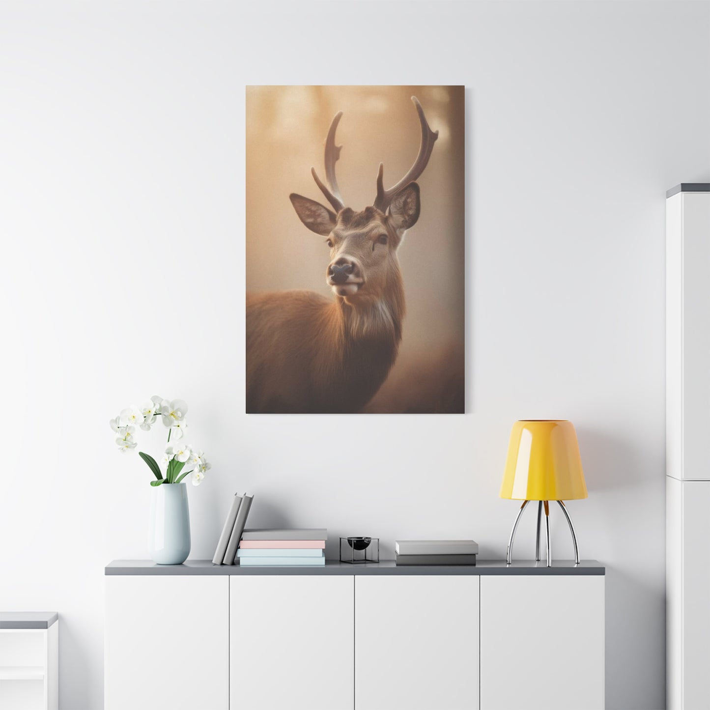 Deer Portrait Wall Art & Canvas Prints