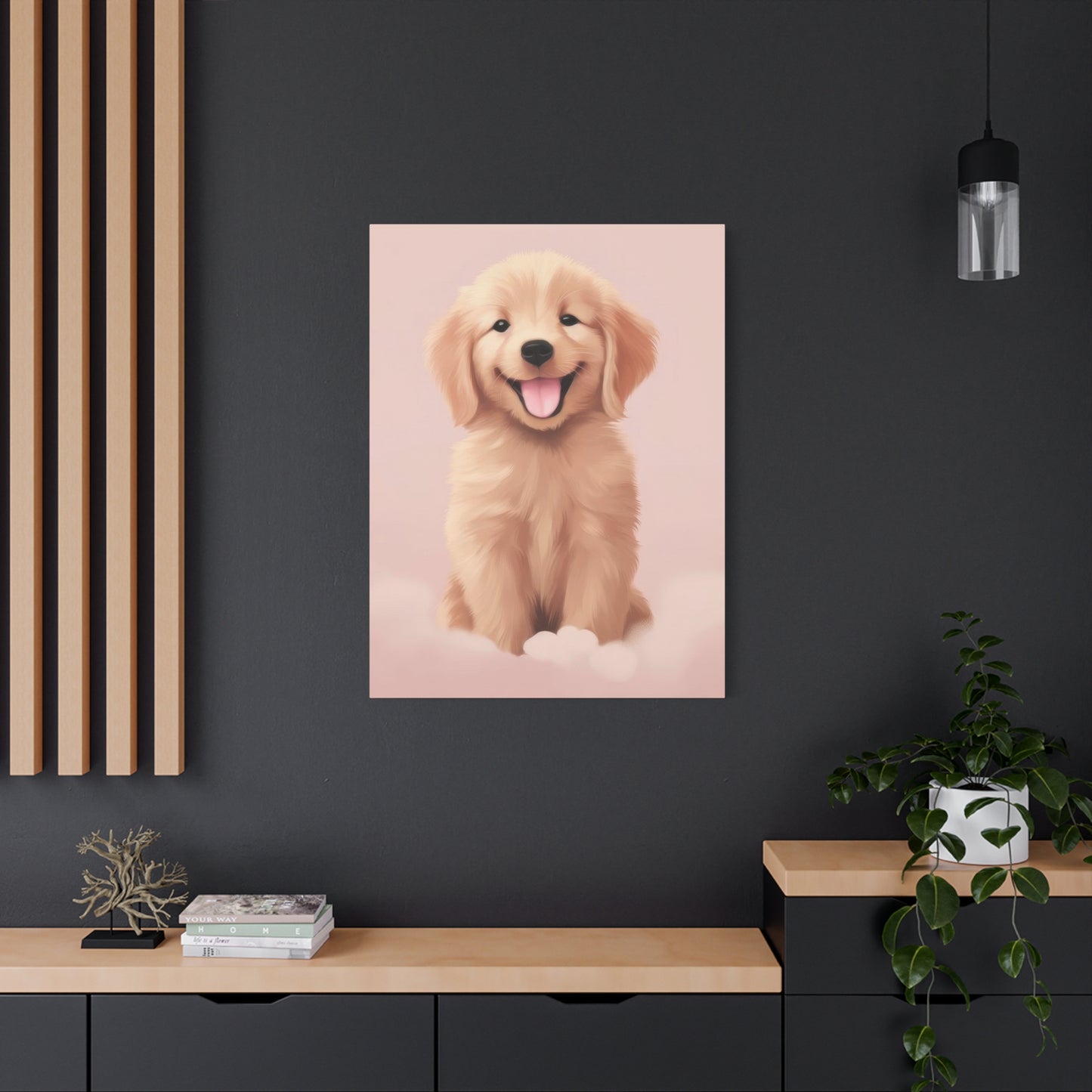 Happy Labrador Pup Wall Art & Canvas Prints