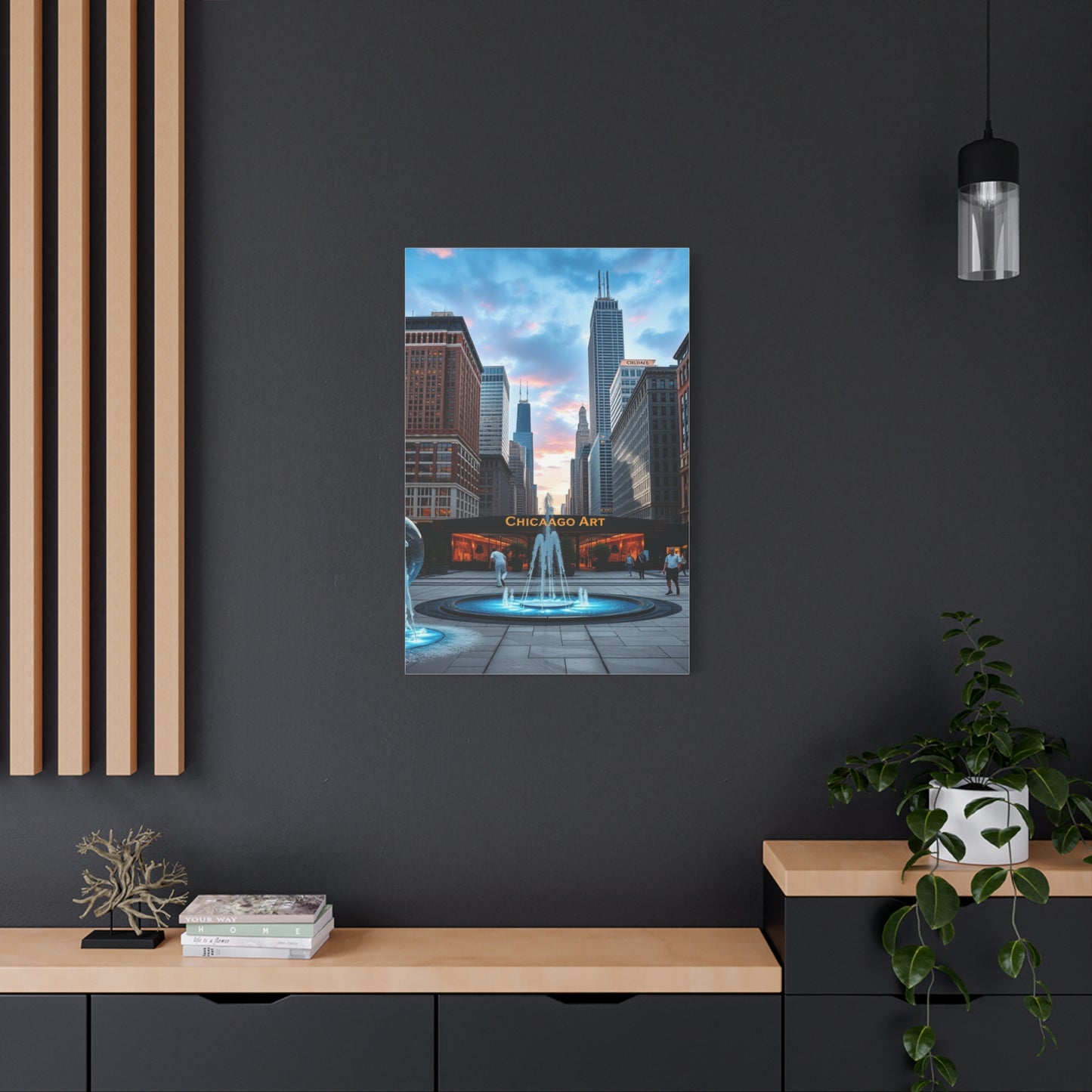 Vision Chicago Art Art Wall Art & Canvas Print