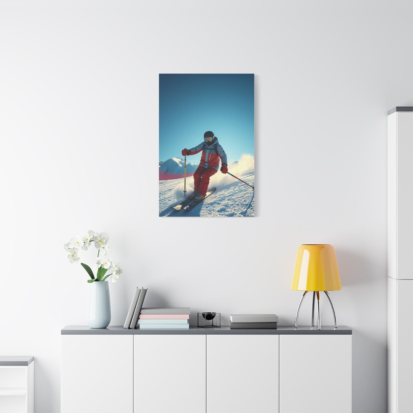 Supreme Skiing Art Collection Wall Art & Canvas Print