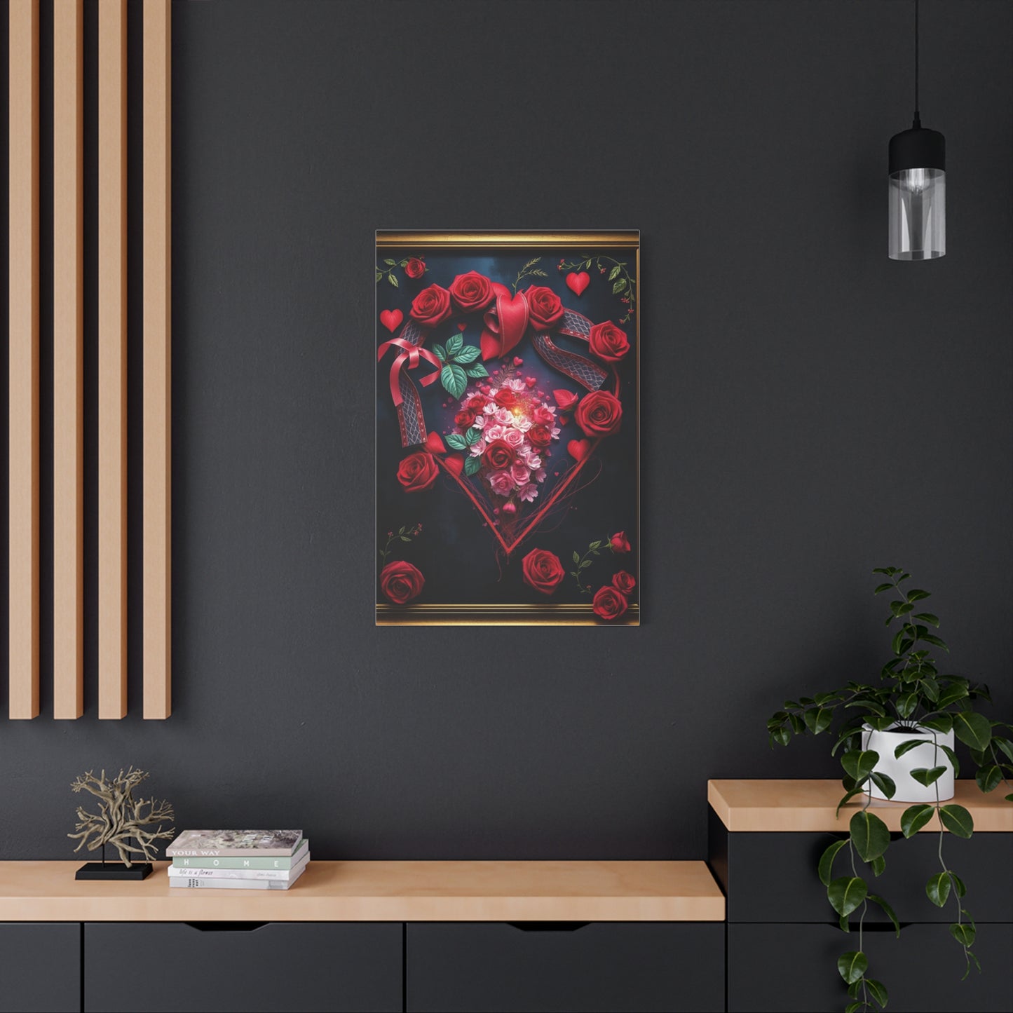 Valentine's Day Art Luxury Canvas Wall Art & Canvas Print