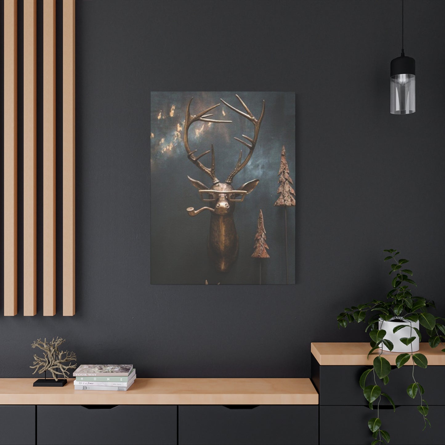 Cool Savage Reindeer Wall Art & Canvas Prints