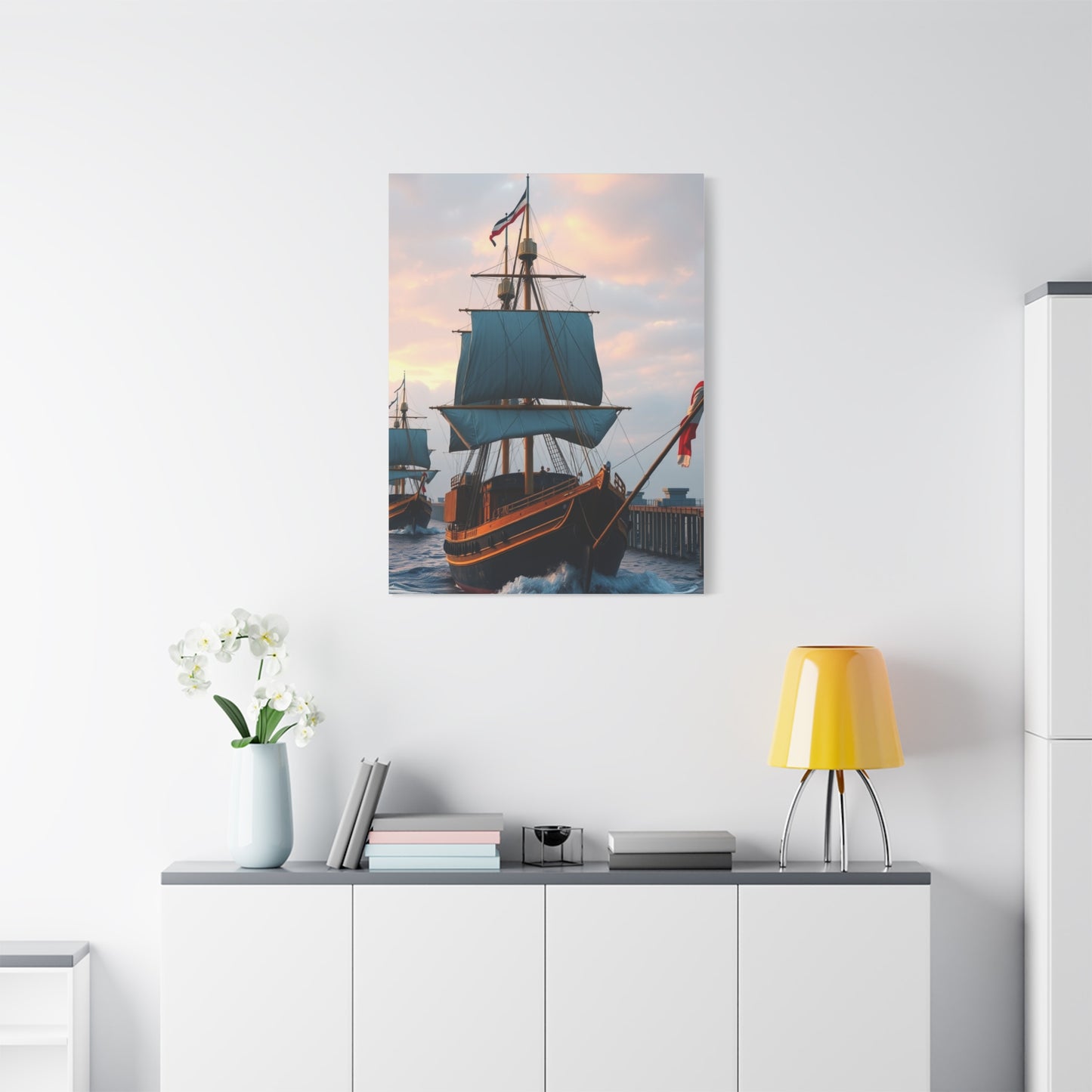 Supreme Ship Art Collection Wall Art & Canvas Print