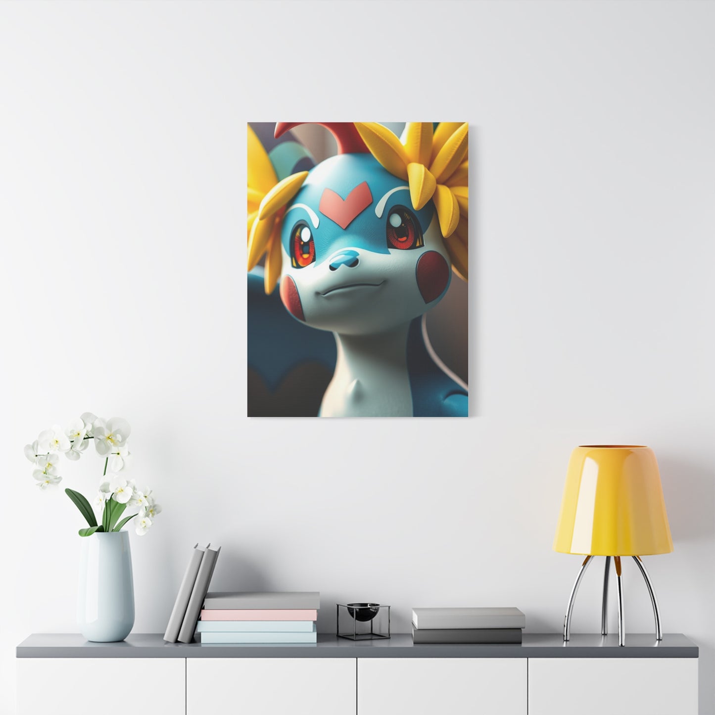 Vision Pokemon Characters Art Art Wall Art & Canvas Print