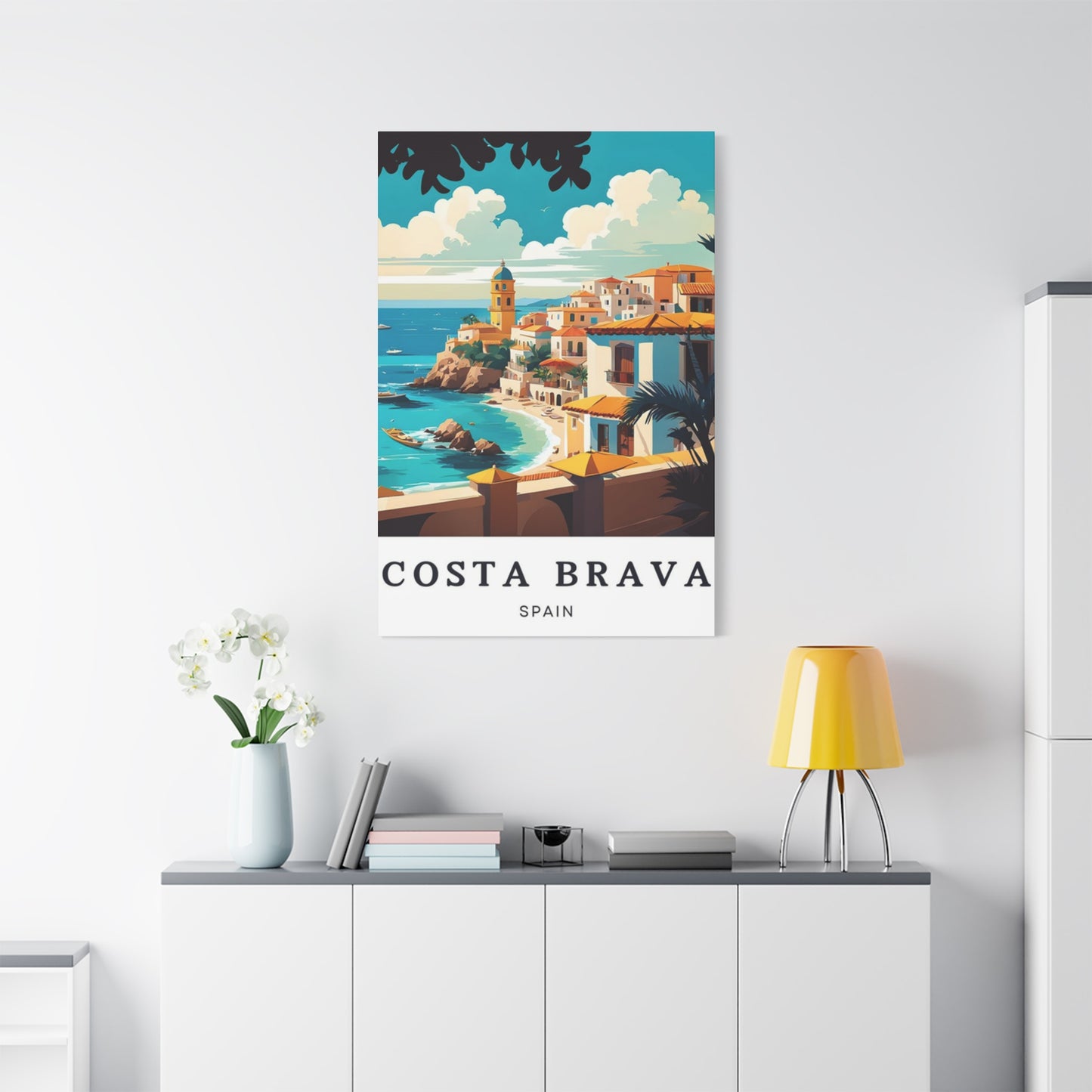 Costa Brava City Wall Art & Canvas Prints
