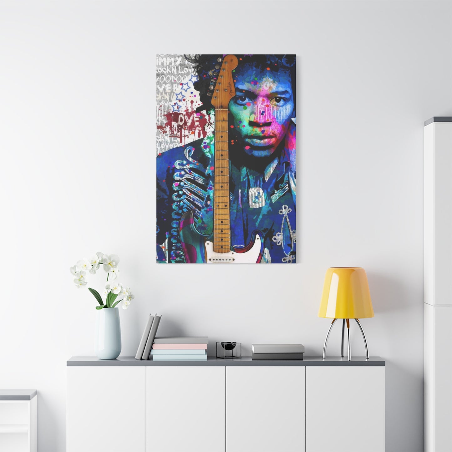 Jimi Hendrix 12 Wall Art & Canvas Prints