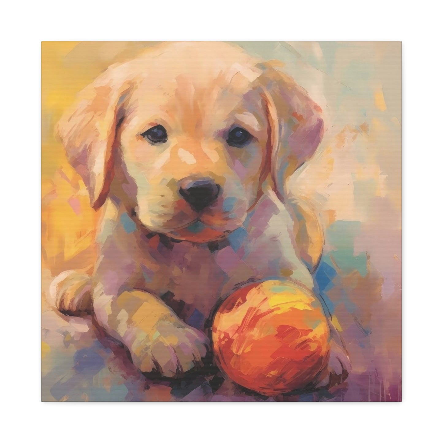 Playful Puppy Dog Wall Art & Canvas Prints