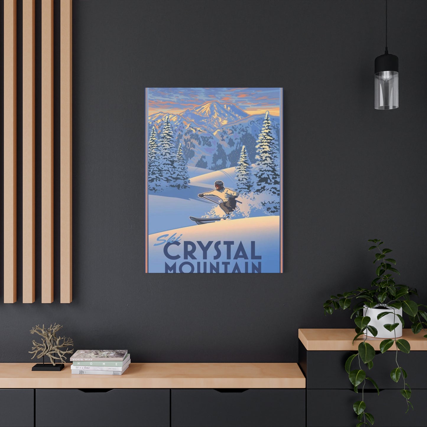 Crystal Mountain Wall Art & Canvas Prints