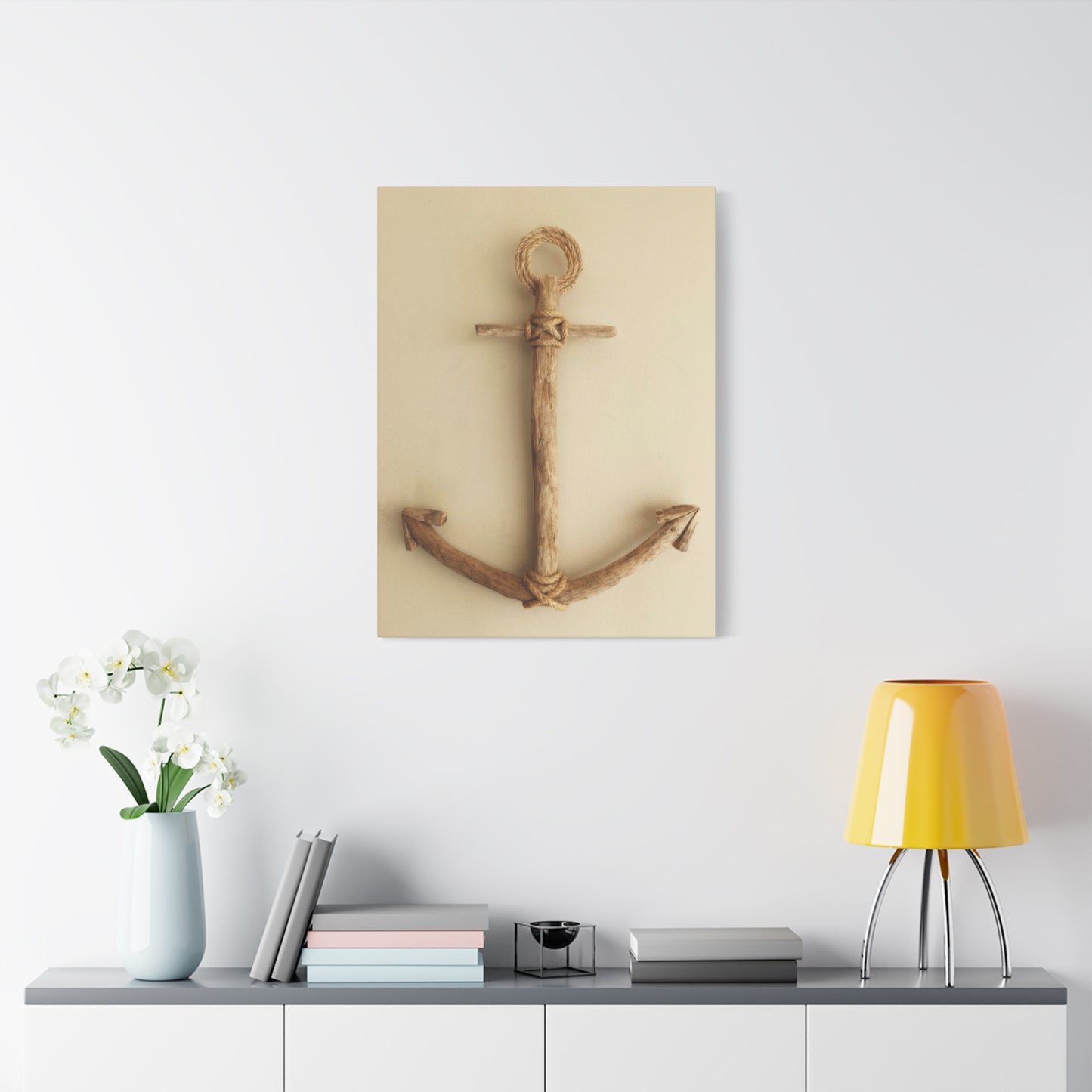 Driftwood Anchor Wall Art & Canvas Prints