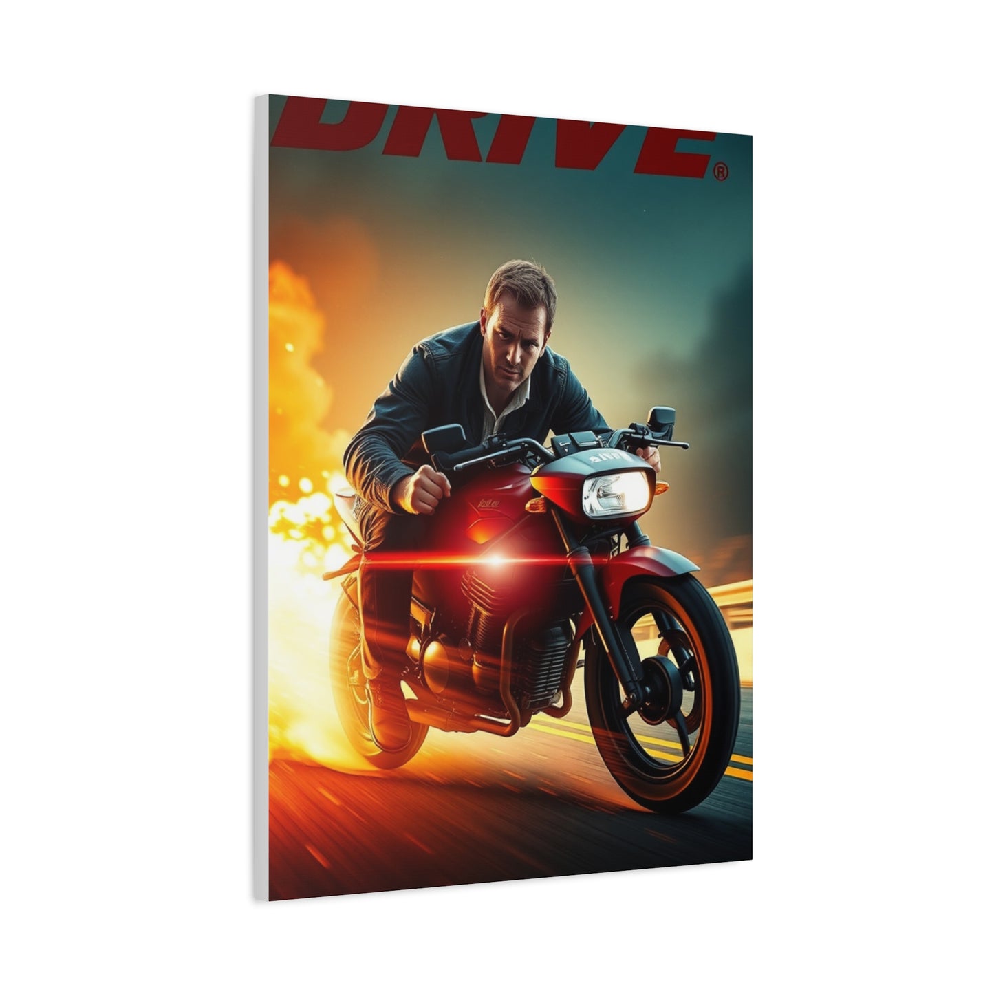 Drive (Film) Art Refined Canvas Wall Art & Canvas Print
