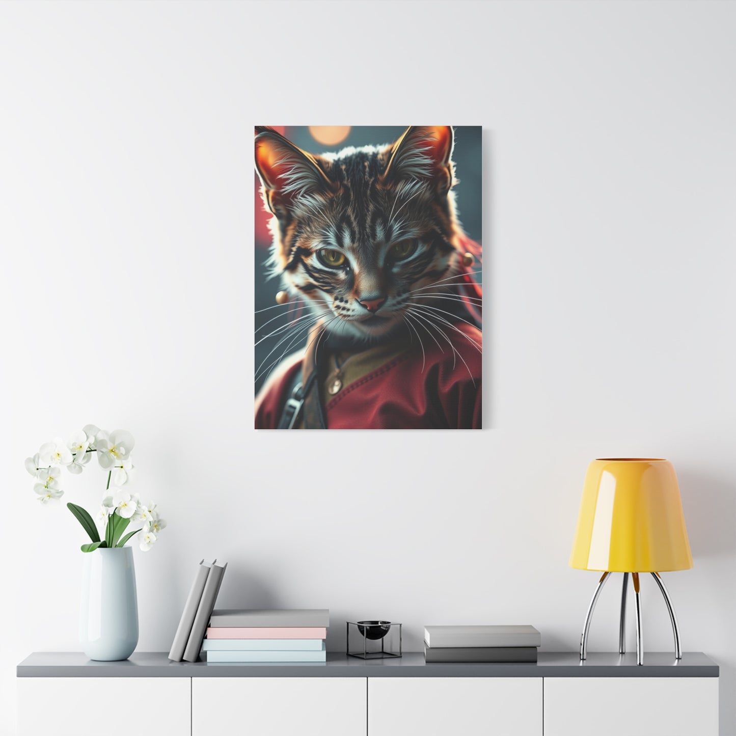 Vision Catfight Art Art Wall Art & Canvas Print