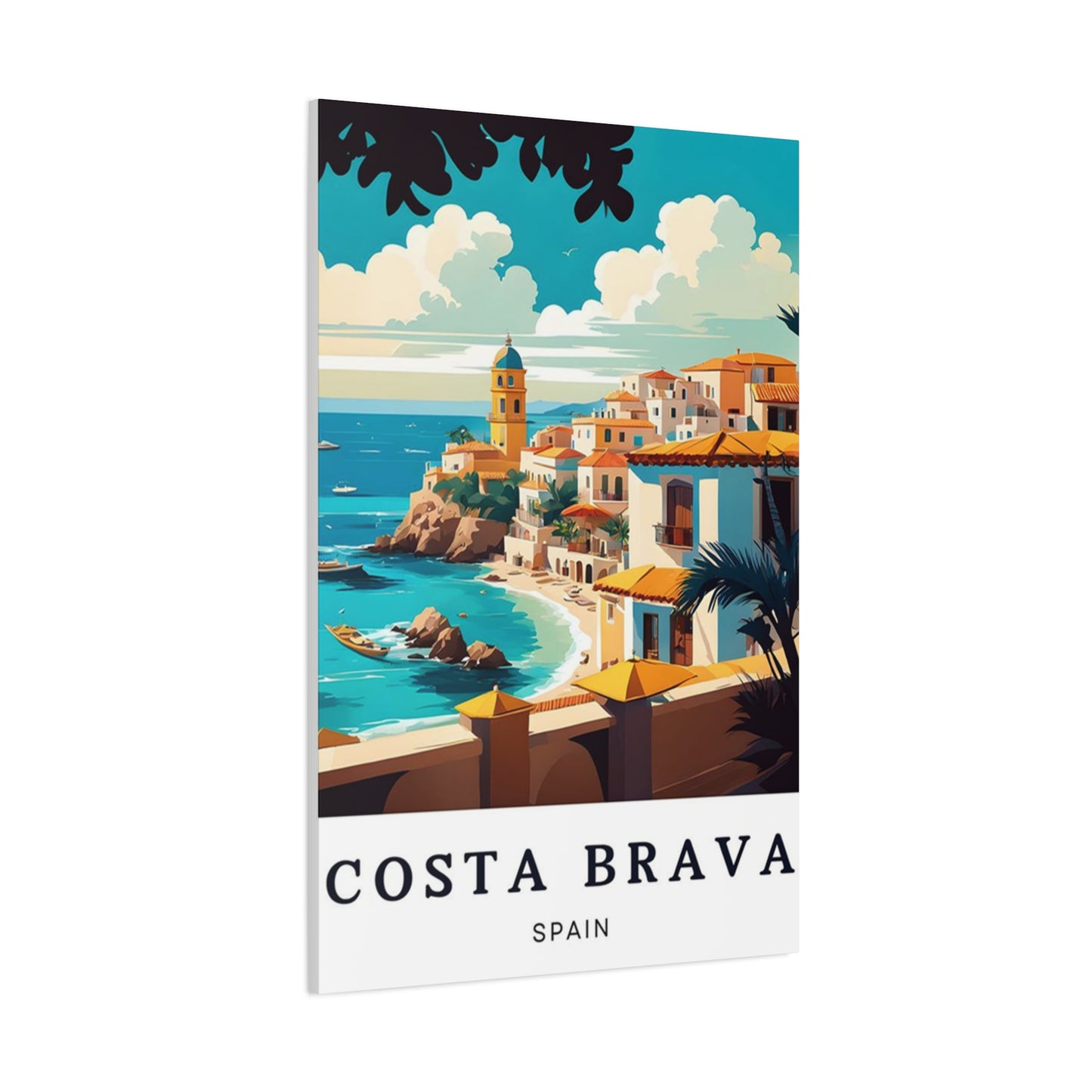 Costa Brava City Wall Art & Canvas Prints