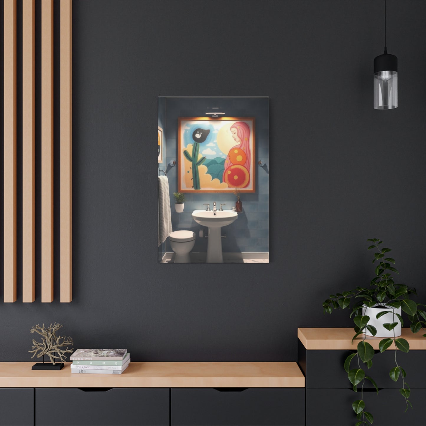 Kid’s Bathroom Art Supreme Gallery Wall Art & Canvas Print