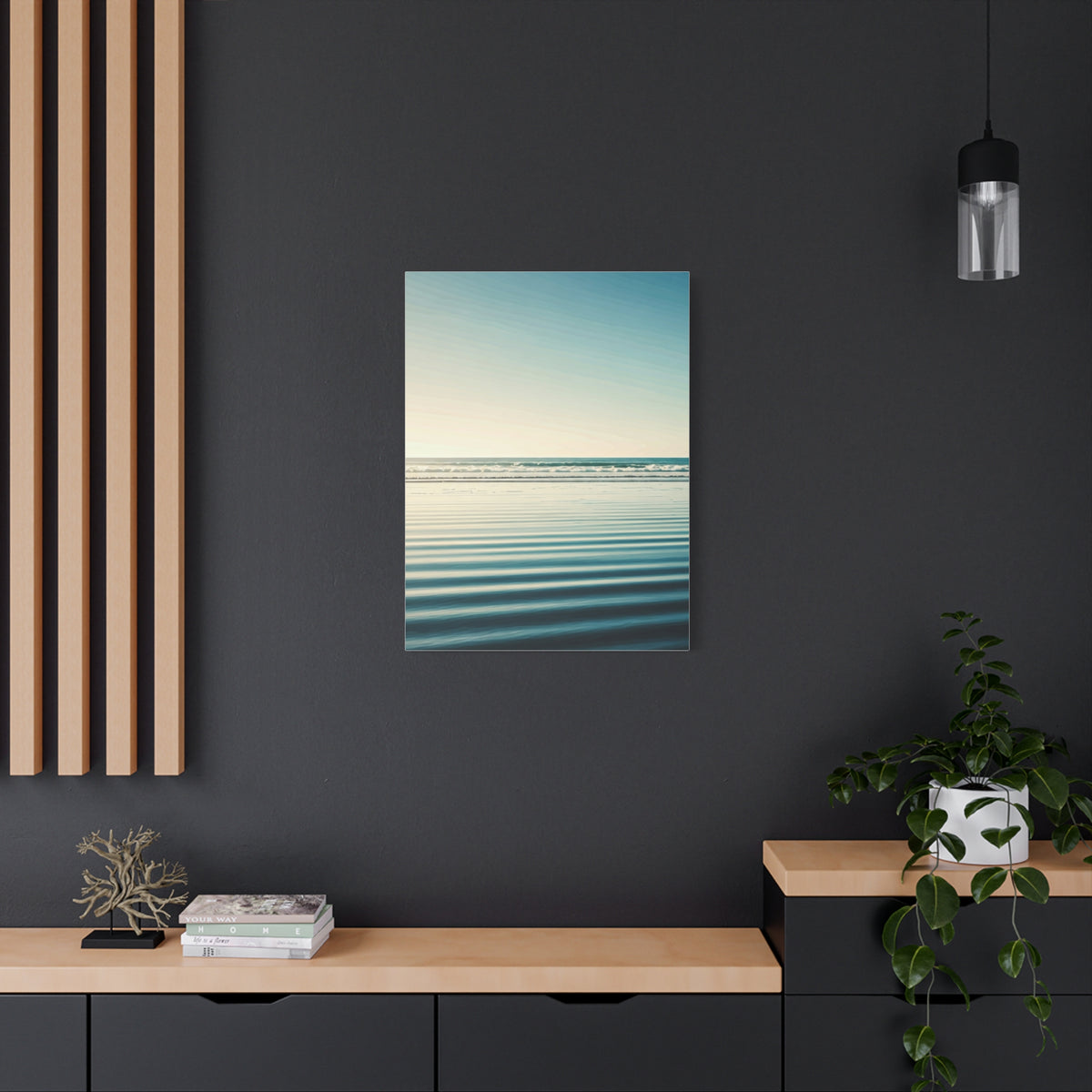 Minimal Horizon Ocean Calm Wall Art & Canvas Prints