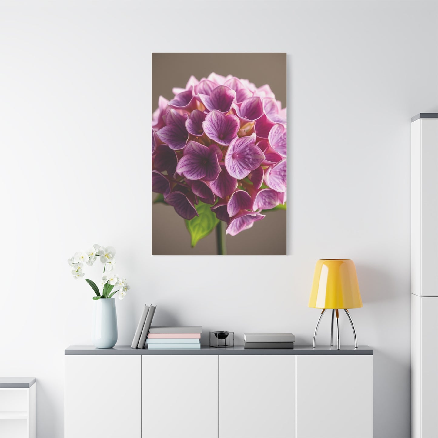 Collection Hydrangea Flower Art Art Wall Art & Canvas Print