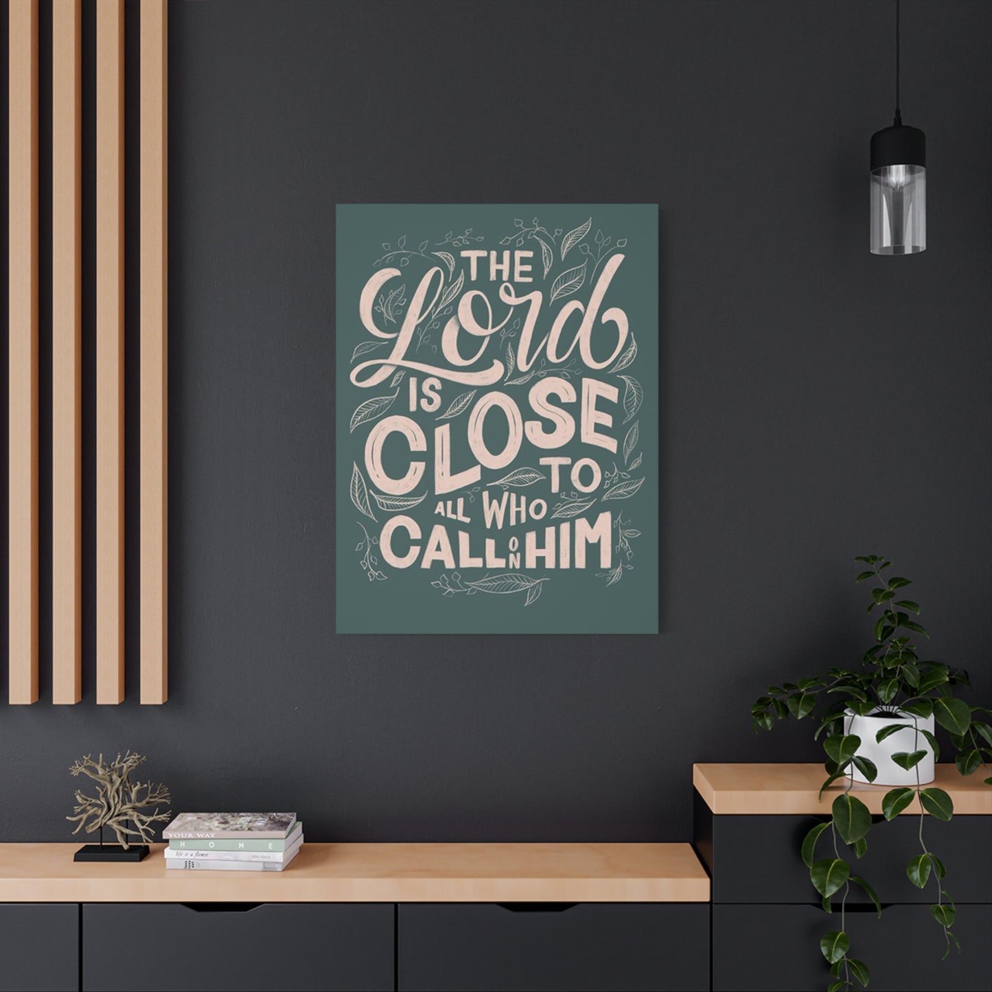 The Lord Is Close Quotes Poster Wall Art & Canvas Prints