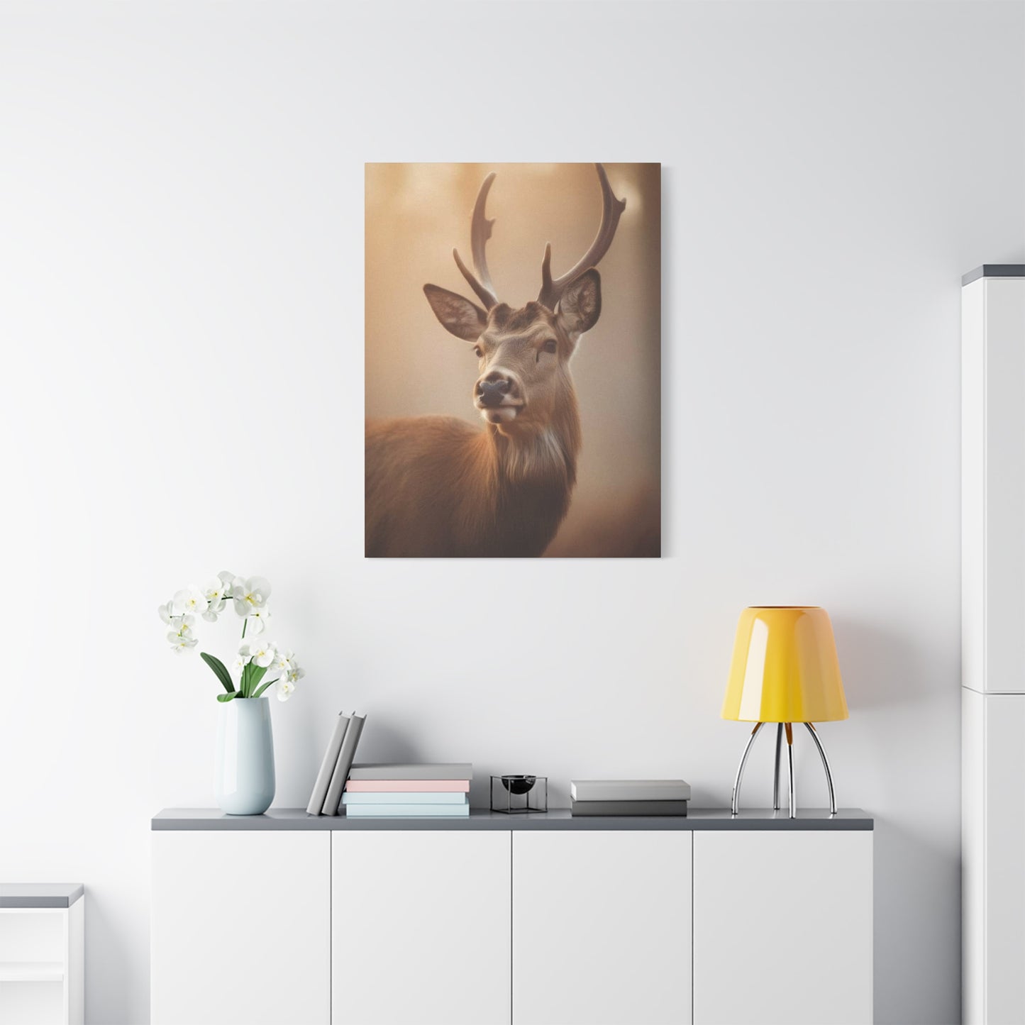 Deer Portrait Wall Art & Canvas Prints