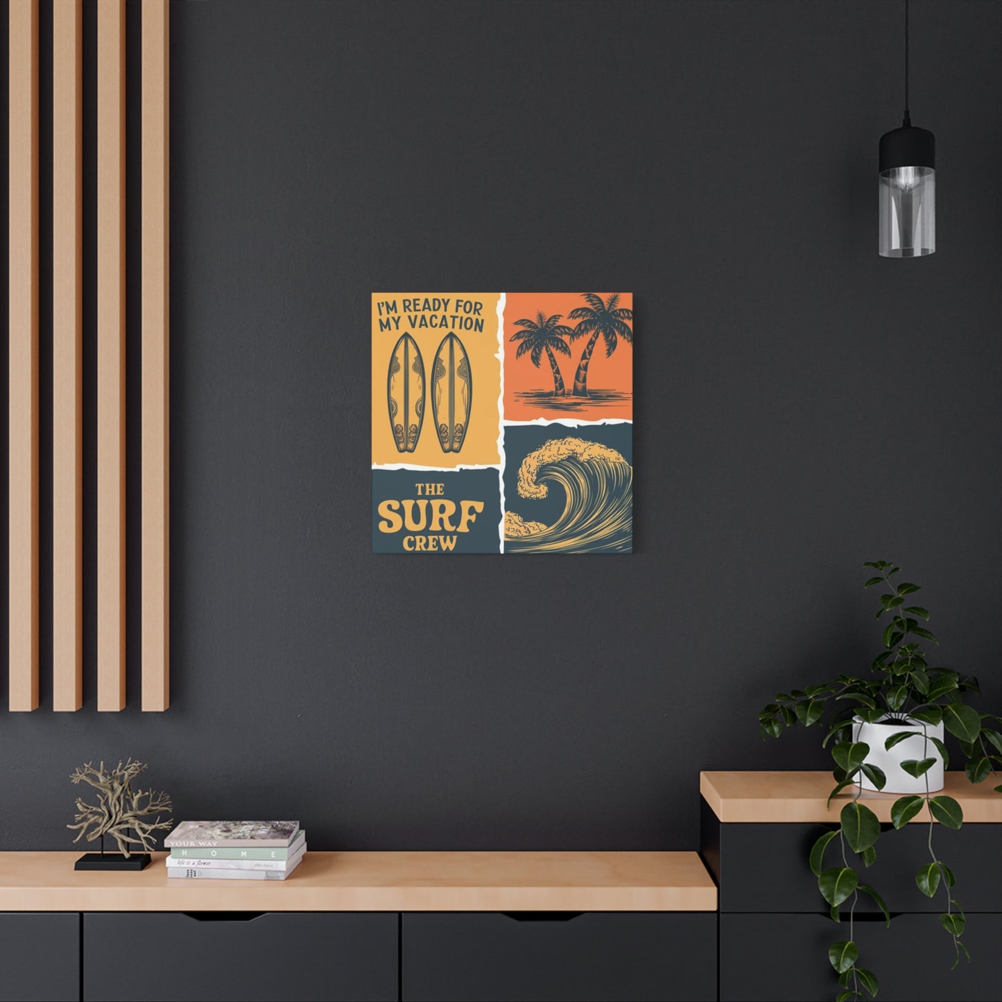 Surfing Poster Wall Art & Canvas Prints