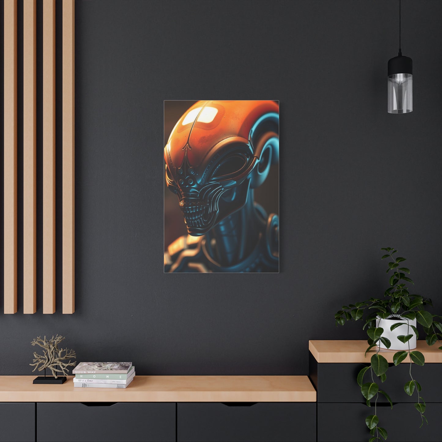 Elite Alien Art Vision Wall Art & Canvas Print
