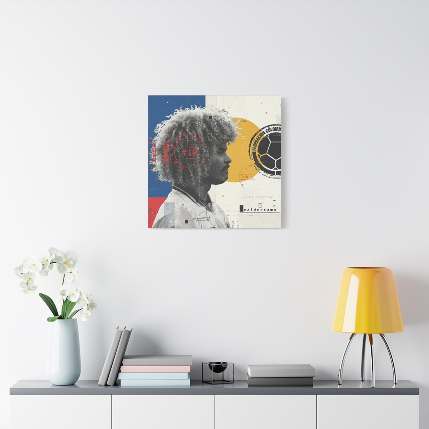 Football Player Abstract Wall Art & Canvas Prints