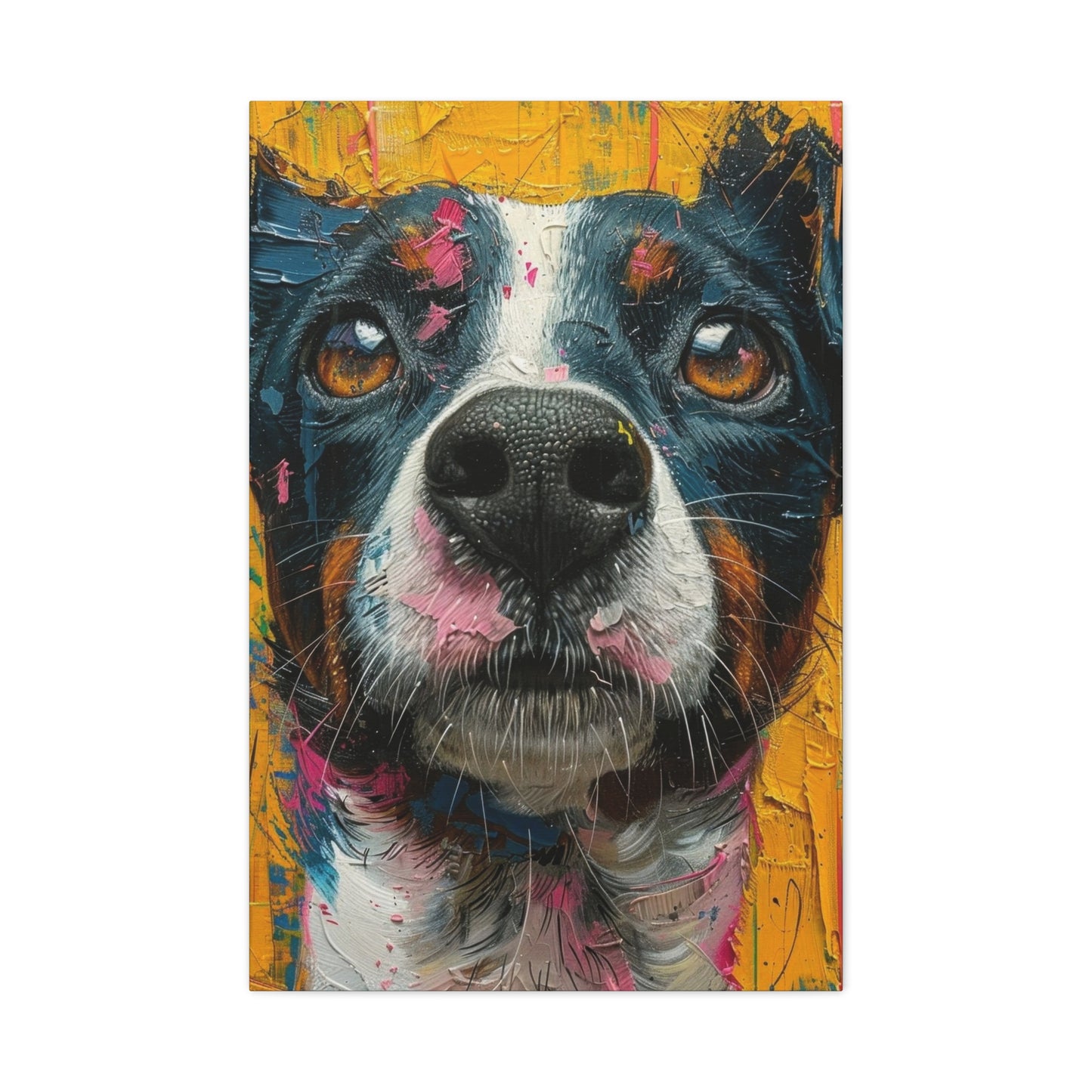 Dog Face Closeup Wall Art & Canvas Prints