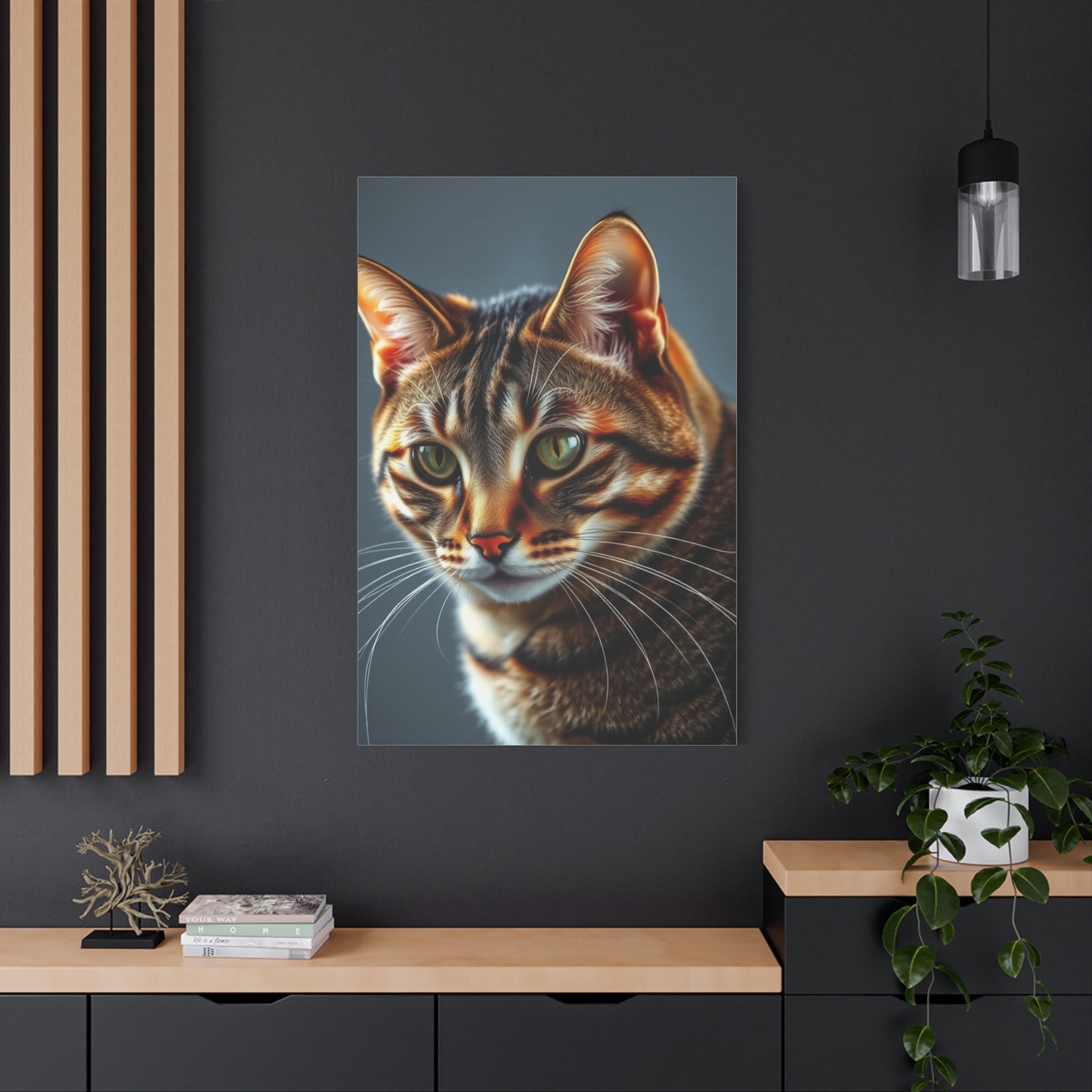 Tabby Cat Art Supreme Gallery Wall Art & Canvas Print